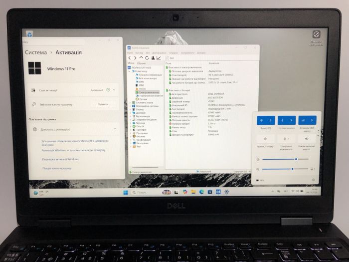 Робоча станція Dell Precision 3530 / 15.6" IPS / Core i7-8850H (6(12) ядер по 2.6-4.3 GHz) / 16GB DDR4 / 256GB SSD / Quadro P600, 4GB GDDR5, 128-bit / WebCam / HDMI б/в - зображення 19