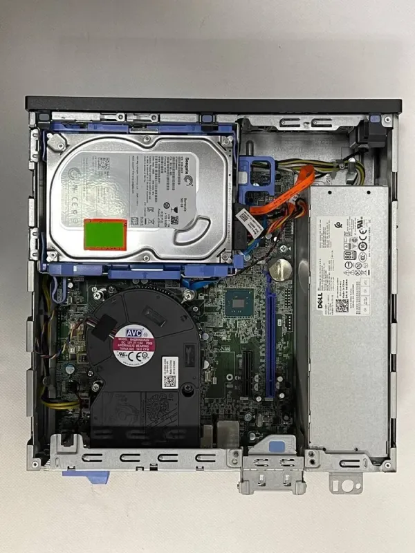 Комп'ютер Dell OptiPlex 5050 SFF / Intel Core i3-6100 (2 (4) ядра по 3.7 GHz) / 8 GB DDR4 / 128 GB SSD M.2 + 500 GB HDD / Intel HD Graphics 530 / DVD-ROM / Windows 10 Pro б/в - зображення 6