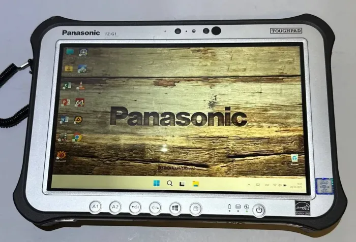 Захищений планшет Panasonic Toughpad FZ-G1 / 10,1" (1920x1200) IPS Touch / Intel Core i5-7300U (2 (4) ядра по 2,6 - 3,5 ГГц) / 8 ГБ DDR3 / 256 ГБ SSD / Intel HD Graphics 620 / WebCam / Win 11 Pro б/в - зображення 8