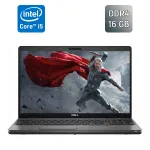Ультрабук Б-клас Dell Latitude 5501 / 15.6" (1920x1080) IPS / Intel Core i5-9400H (4 (8) ядра по 2.5 - 4.3 GHz) / 16 GB DDR4 / 256 GB SSD / nVidia GeForce MX150, 2 GB GDDR5, 64-bit / WebCam / SIM б/в