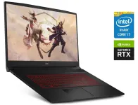 Ігровий ноутбук MSI Katana GF76 11UD / 15.6" (1920x1080) IPS / Intel Core i7-11800H (8 (16) ядер по 2.3 - 4.6 GHz) / 16 GB DDR4 / 480 GB SSD / nVidia GeForce RTX 3050 Ti, 4 GB GDDR6, 128-bit / WebCam / Win 11 Home б/в