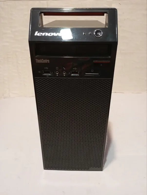 Комплект ПК: Lenovo ThinkCentre E73 Tower / Intel Core i3-4170 (2 (4) ядра по 3.7 GHz) / 8 GB DDR3 / 500 GB HDD / Intel HD Graphics 4400 + Монітор Lenovo ThinkVision T2224d / 22" (1920x1080) IPS / 1x DP, 1x VGA / VESA 100x100 б/в - зображення 3