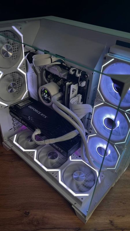 Збірка під замовлення:: комп'ютер GameMax Infinity Pro White Tower / AMD Ryzen 7 7700 (8 (12) ядер по 3,8 - 5,3 ГГц) / 32 ГБ DDR5 / 2000 ГБ SSD M.2 / nVidia GeForce RTX 5070, 12 ГБ GDDR7, 192-біт / 850 Вт - зображення 7