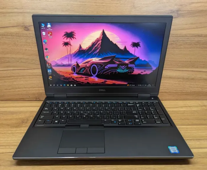 Мобільна робоча станція Dell Precision 7530 / 15.6" (1920x1080) IPS / Intel Xeon E-2186M (6 (12) ядер по 2.9 - 4.8 GHz) / 64 GB DDR4 / 512 GB SSD / nVidia Quadro P2000, 4 GB GDDR5, 128-bit / HDMI / Windows 10 б/в - зображення 2