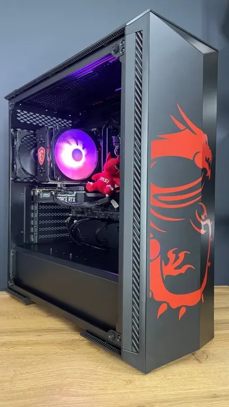 Ігровий ПК MSI MPG GUNGNIR 100D Tower / Intel Core i5-10400F (6(12) ядер по 2.9-4.3 GHz) / 16GB DDR4 / 500GB SSD M.2 + 1000GB HDD / GeForce GTX 1660, 6 / 700W + Ігрова RGB мишка - зображення 10