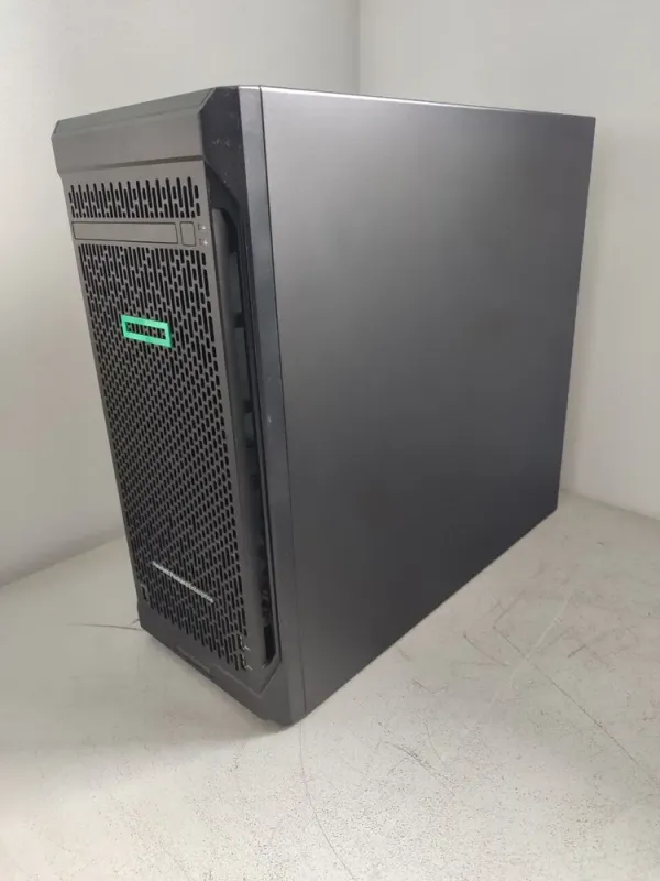 Сервер HP ProLiant ML110 G10 Tower / Intel Xeon Gold 5122 (4 (8) ядра по 3.6 - 3.7 GHz) / 96 GB DDR4 / NO HDD (SATA) 3.5" б/в - зображення 4