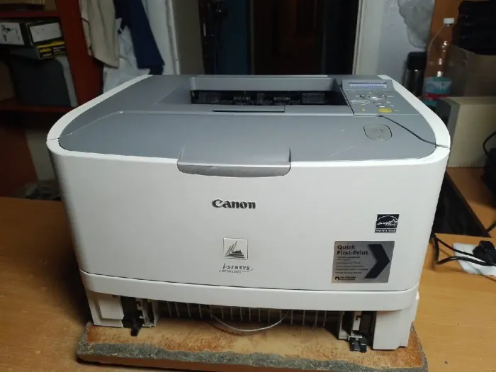 Принтер Б-клас Canon i-SENSYS LBP6650dn / Лазерний монохромний друк / 600x600 dpi / A4 / 33 стор/хв / USB 2.0, Ethernet / Дуплекс б/в - зображення 3