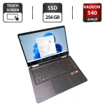Ноутбук Samsung Notebook 9 Pro NP940N5X / 15.6" (1920x1080) IPS Touch / Intel Core i7-8565U (4 (8) ядра по 1.8 - 4.6 GHz) / 16 GB DDR4 / 256 GB SSD / AMD Radeon 540, 2 GB GDDR5, 64-bit / WebCam б/в