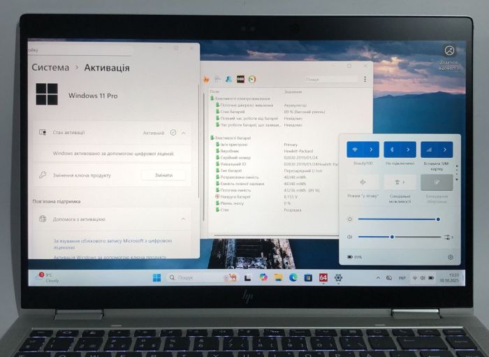 Ультрабук-трансформер HP EliteBook x360 1040 G5 / 14" (1920x1080) IPS Touch / Intel Core i7-8550U (4 (8) ядра по 1.8 - 4.0 GHz) / 16 GB DDR4 / 512 GB SSD / Intel UHD Graphics 620 / WebCam / Win 11 Pro б/в - зображення 11