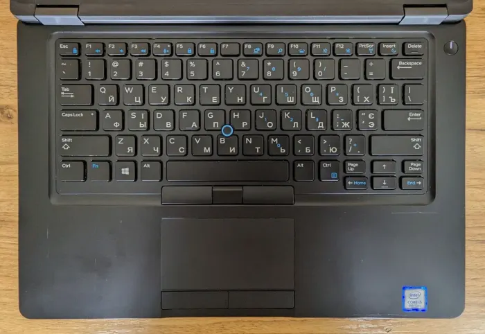 Ультрабук Dell Latitude 5490 / 14" (1920x1080) IPS / Intel Core i5-8250U (4 (8) ядра по 1.6 - 3.4 GHz) / 16 GB DDR4 / 480 GB SSD / Intel UHD Graphics 620 / WebCam / Windows 10 б/в - зображення 3