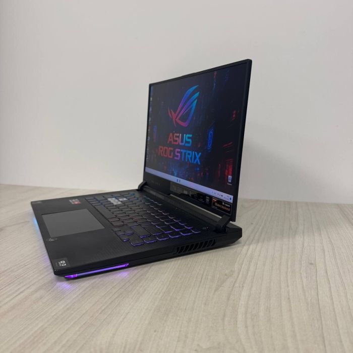 Ігровий ноутбук Б-класу Asus ROG Strix G15 Advantage Edition G513QY / 15.6" (1920x1080) IPS / AMD Ryzen 9 5900HX (8 (16) ядер по 3,3 - 4,6 ГГц) / 16 ГБ DDR4 / 512 ГБ SSD NVMe / AMD Radeon RX 6800M, 12 ГБ GDDR6, 192-біт б/в - зображення 5