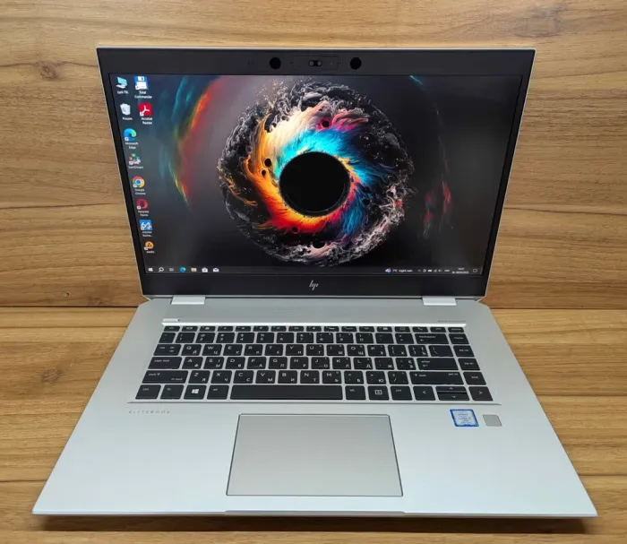 Ігровий ноутбук HP EliteBook 1050 G1 / 15.6" (1920x1080) IPS / Intel Core i7-8850H (6 (12) ядер по 2.6 - 4.3 GHz) / 16 GB DDR4 / 512 GB SSD / nVidia GeForce GTX 1050, 4 GB GDDR5, 128-bit / Fingerprint / Windows 10 б/в - зображення 2