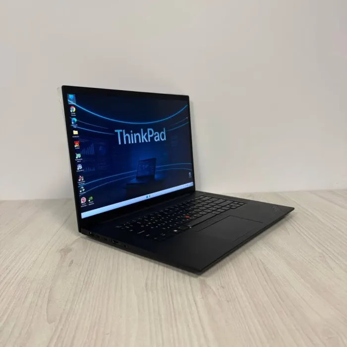 Ігровий ультрабук Lenovo ThinkPad P1 Gen 6 / 16" (2560x1600) IPS / Intel Core i7-13800H (14 (20) ядер по 2.5 - 5.2 GHz) / 32 GB DDR5 / 2000 GB SSD NVMe / nVidia GeForce RTX 4080, 12 GB GDDR6, 192-bit / WebCam б/в - зображення 4