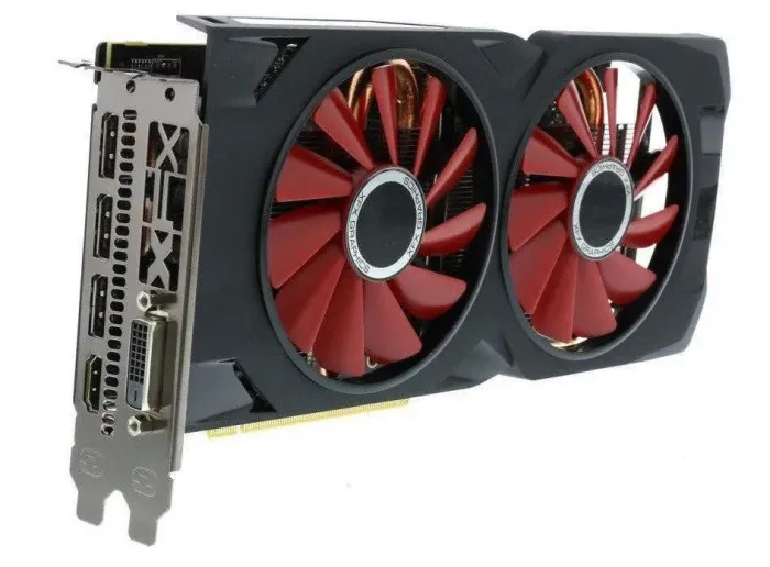 Дискретна відеокарта AMD Radeon RX 580, 8 GB GDDR5, 256-bit / 1x DVI, 1x HDMI, 3x DisplayPort б/в - зображення 1