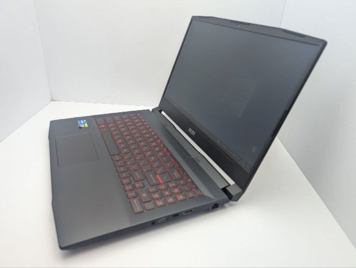 Ігровий ноутбук MSI Katana GF66 / 15.6" (1920x1080) IPS / Intel Core i5-11400H (6 (12) ядер по 2.2 - 4.5 GHz) / 16 GB DDR4 / 512 GB SSD / nVidia GeForce RTX 3050 Ti, 4 GB GDDR6, 128-bit / WebCam / Коробка б/в - зображення 9