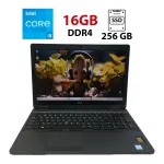 Ультрабук Dell Latitude 5591 / 15.6" (1920x1080) IPS / Intel Core i5-8300H (4 (8) ядра по 2.3 - 4.0 GHz) / 16 GB DDR4 / 256 GB SSD / Intel UHD Graphics 630 / WebCam / Win 11 Pro б/в