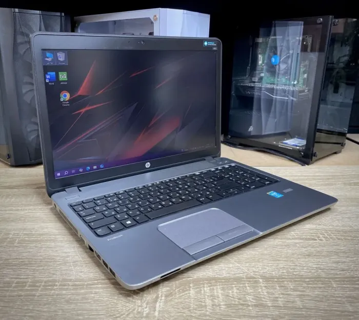 Ноутбук HP ProBook 450 G1 / 15.6" (1366x768) TN / Intel Core i5-4200M (2 (4) ядра по 2.5 - 3.1 GHz) / 8 GB DDR3 / 500 GB HDD / Intel HD Graphics 4600 / WebCam б/в - зображення 3