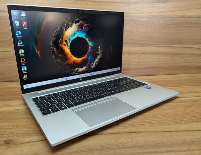 Ультрабук Б-клас HP EliteBook 850 G8 / 15.6" (1920x1080) IPS / Intel Core i5-1145G7 (4 (8) ядра по 2.6 - 4.4 GHz) / 16 GB DDR4 / 512 GB SSD / Intel Iris Xe Graphics / WebCam / TouchID / Windows 10 б/в - зображення 5