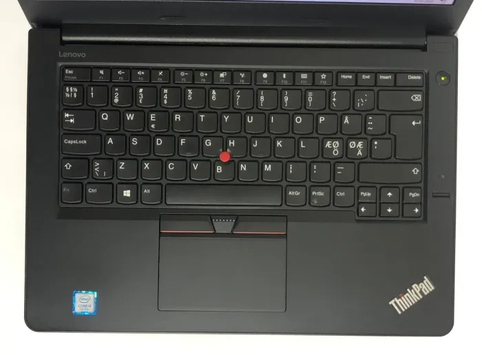 Ноутбук Lenovo ThinkPad E470 / 14" (1920х1080) IPS / Intel Core i5-7200U (2 (4) ядра по 2.5 - 3.1 GHz) / 8 GB DDR4 / 256 GB SSD / Intel HD Graphics 620 / WebCam / Win 10 Home б/в - зображення 8
