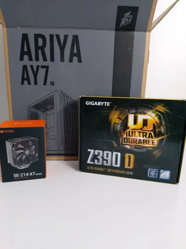Ігровий ПК 1stPlayer Ariya AY7 Tower / Intel Core i5-9400 (6 ядер по 2.9 - 4.1 GHz) / 16 GB DDR4 / 512 GB SSD M.2 + 480 GB SSD / AMD Radeon RX 580, 8 GB GDDR5, 256-bit / 500W б/в - зображення 9
