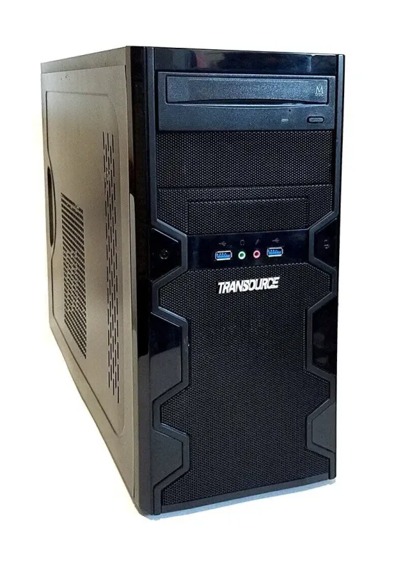 Комп'ютер Transource MIR-B1800M Tower / Intel Core i5-9600 (6 ядер по 3.1 - 4.6 GHz) / 32 GB DDR4 / 256 GB SSD M.2 / Intel UHD Graphics 630 / DVD-RW б/в - зображення 2