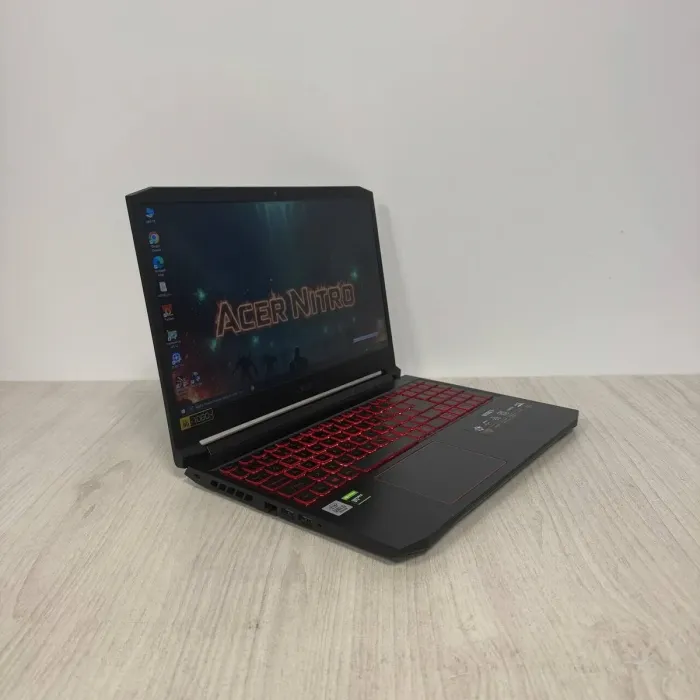 Ігровий ноутбук Б-класу Acer Nitro AN515-55 / 15.6" (1920x1080) IPS / Intel Core i5-10300H (4 (8) ядра по 2,5 - 4,5 ГГц) / 8 ГБ DDR4 / 256 ГБ SSD / nVidia GeForce GTX 1650, 4 ГБ GDDR6, 128-bit / WebCam / HDMI б/в - зображення 5