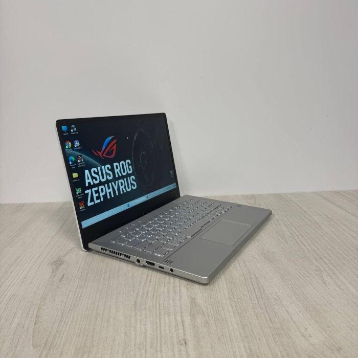 Ігровий ультрабук Asus ROG Zephyrus G14 GA401QM / 14" (1920x1080) IPS / AMD Ryzen 9 5900HS (8 (16) ядер по 3.0 - 4.6 GHz) / 16 GB DDR4 / 512 GB SSD / nVidia GeForce RTX 3060, 6 GB GDDR6, 192-bit б/в - изображение 4
