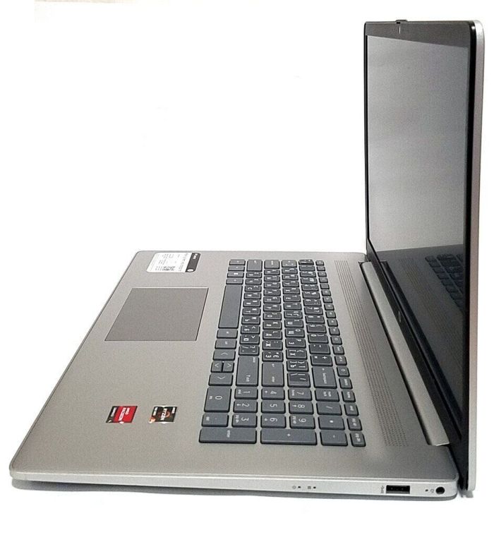 Ноутбук HP 17-cp2033dx / 17.3" (1600x900) TN / AMD Ryzen 3 7320U (4 (8) ядра по 2.4 - 4.1 GHz) / 8 GB DDR5 / 512 GB SSD M.2 / AMD Radeon 610M Graphics / WebCam / Win 11 Home б/в - зображення 4