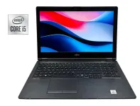 Ультрабук Fujitsu LifeBook U7510 / 15.6" (1920x1080) IPS / Intel Core i5-10210U (4 (8) ядра по 1.6 - 4.2 GHz) / 32 GB DDR4 / 1000 GB SSD / Intel UHD Graphics / WebCam б/в