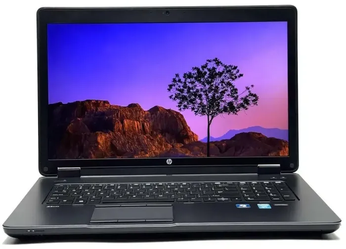 Мобільна робоча станція Б-класу HP ZBook 17 G1 / 17.3" (1920x1080) TN / Intel Core i7-4600M (2 (4) ядра по 2.9 - 3.6 GHz) / 16 GB DDR3 / 256 GB SSD / nVidia Quadro K3100M, 4 GB GDDR5, 256-bit / WebCam / Win 10 Pro б/в - зображення 2