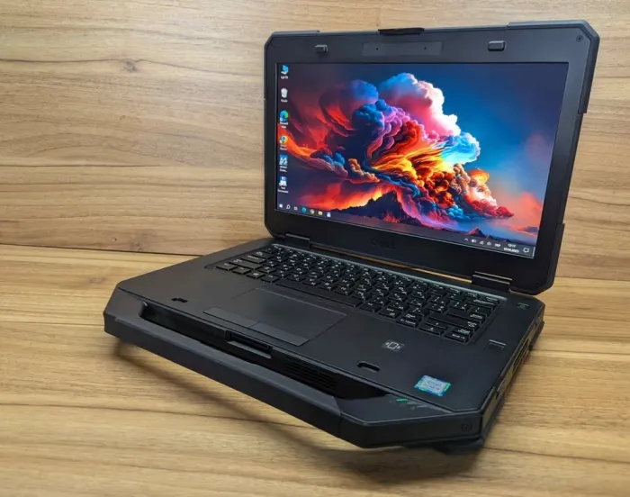 Захищений ноутбук Dell Rugged Latitude 5414 / 14" (1920x1080) IPS Touch / Intel Core i5-6300U (2 (4) ядра по 2.4 - 3.0 GHz) / 8 GB DDR4 / 240 GB SSD / Intel HD Graphics 520 / WebCam / TouchID / Windows 10 б/в - зображення 5