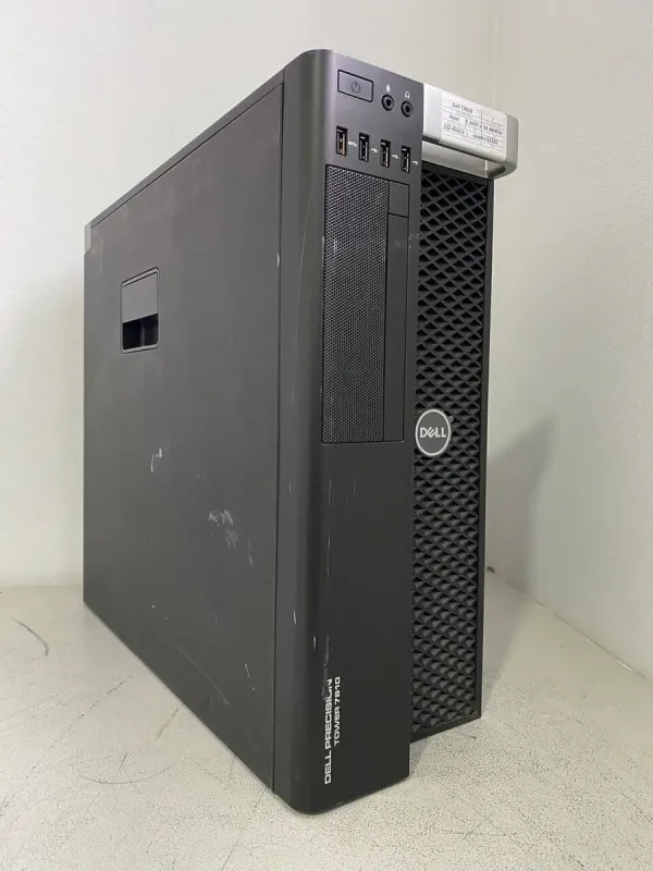 Робоча станція Dell Precision T7810 Tower / 2x Intel Xeon E5-2697 v3 (14 (28) ядер по 2.6 - 3.6 GHz) / 64 GB DDR4 / 480 GB SSD / nVidia Quadro K2200, 4 GB GDDR5, 128-bit / 825W б/в - зображення 2