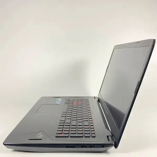 Ігровий ноутбук Asus ROG Strix GL702VI / 17.3" (1920x1080) IPS / Intel Core i7-7700HQ (4 (8) ядра по 2.8 - 3.8 GHz) / 16 GB DDR4 / 512 GB SSD / nVidia GeForce GTX 1080, 8 GB GDDR5X, 256-bit / WebCam / HDMI б/в - зображення 5