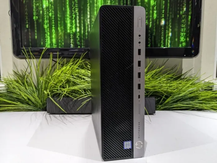 Комп'ютер HP EliteDesk 800 G4 SFF / Intel Core i3-8100 (4 ядра по 3.6 GHz) / 16 GB DDR4 / 512 GB SSD / Intel UHD Graphics 630 б/в - зображення 2