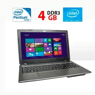 Ноутбук Medion Akoya E6241 / 15.6" (1366x768) TN / Intel Pentium 3550M (2 (2) ядра по 2.3 GHz) / 4 GB DDR3 / 1000 GB HDD / Intel HD Graphics 4000 б/в - зображення 1