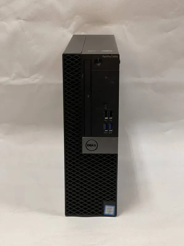 Комп'ютер Dell OptiPlex 5050 SFF / Intel Core i3-6100 (2 (4) ядра по 3.7 GHz) / 8 GB DDR4 / 128 GB SSD M.2 + 500 GB HDD / Intel HD Graphics 530 / DVD-ROM / Windows 10 Pro б/в - зображення 3