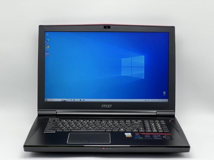 Ігровий ноутбук Б-класу MSI Titan GT73VR 7RF MS-17A1 / 17.3" (1920x1080) IPS / Intel Core i7-7820HK (4 (8) ядра по 2.9 - 3.9 GHz) / 16 GB DDR4 / 960 GB SSD / nVidia GeForce GTX 1080, 8 GB GDDR5, 256-bit / WebCam б/в - изображение 2