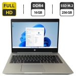 Ультрабук HP ProBook 445R G6 / 14" (1920x1080) IPS / AMD Ryzen 3 3200U (2 (4) ядра по 2.6 - 3.5 GHz) / 16 GB DDR4 / 256 GB SSD M.2 / AMD Radeon Vega 3 Graphics / Fingerprint / WebCam б/в