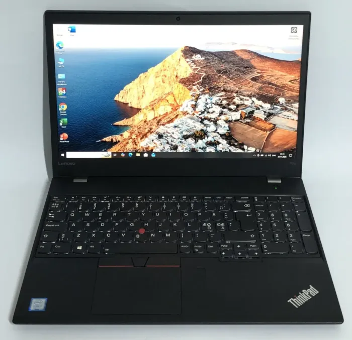 Мобільна робоча станція Lenovo ThinkPad P51s / 15,6" (1920x1080) IPS / Intel Core i7-7500U (2 (4) ядра по 2,7 - 3,5 ГГц) / 16 ГБ DDR4 / 256 ГБ SSD NVMe / nVidia Quadro M520, 2 ГБ GDDR5, 64-біт / WebCam / Win 10 Pro б/в - зображення 2