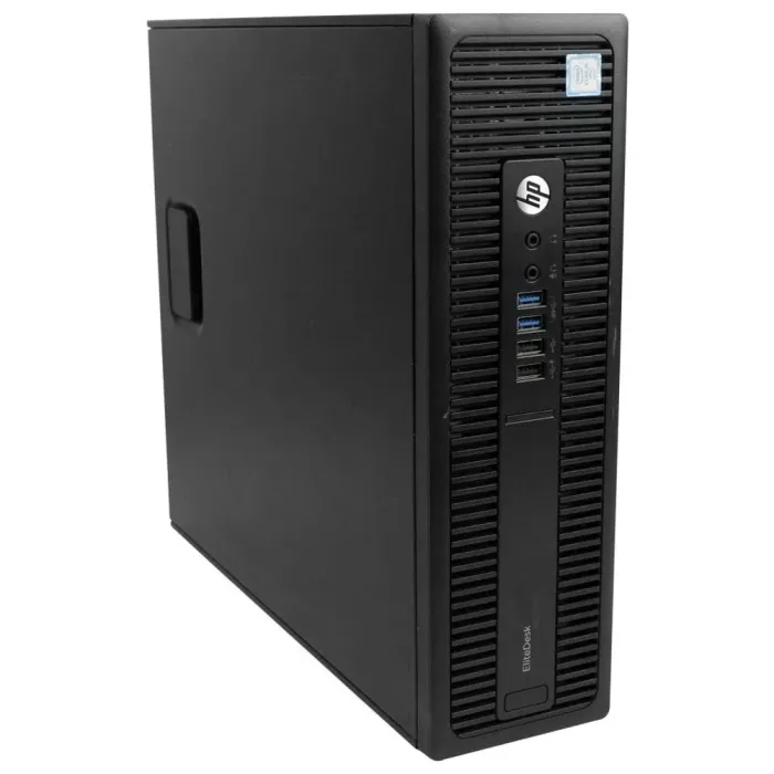 ПК HP EliteDesk 800 G2 SFF / Intel Core i5-6500 (4 ядра по 3.2 - 3.6 GHz) / 16 GB DDR4 / 120 GB SSD / Intel HD Graphics 530 / Win 8 б/в - зображення 2