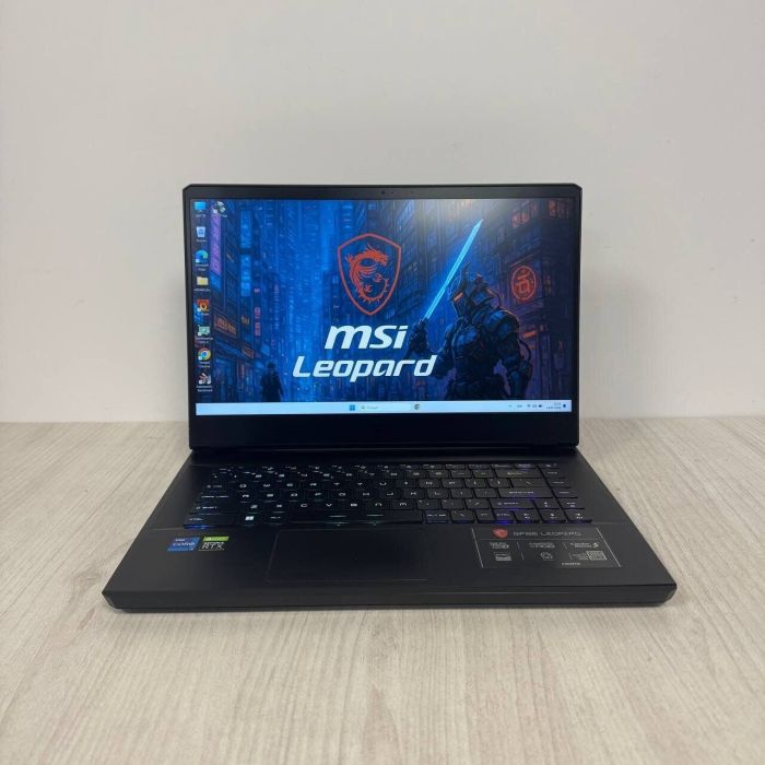Ігровий ноутбук Б-класу MSI GP66 Leopard 11UH / 15.6" (1920x1080) IPS / Intel Core i7-11800H (8 (16) ядер по 1.9 - 4.6 GHz) / 16 GB DDR4 / 256 GB SSD / nVidia GeForce RTX 3080, 8 GB GDDR6, 256-bit / WebCam б/в - изображение 2