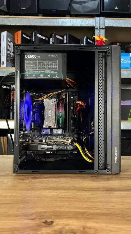 Ігровий ПК ProLogix E113 Black NEW / Intel Core i3-12100F NEW (4 (8) ядер 3,3 - 4,3 ГГц) / 16 ГБ DDR4 / 480 ГБ SSD NEW / nVidia GeForce GTX 1660 Ti, 6 ГБ GDDR6, 192-біт / 500 Вт NEW б/в - зображення 6
