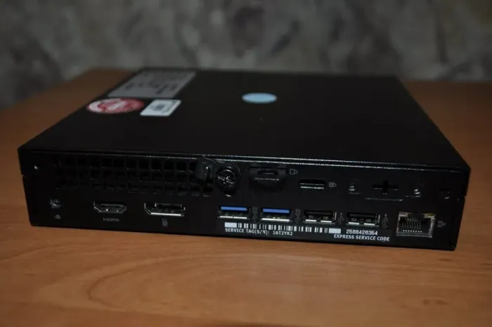 Неттоп Dell OptiPlex 3050 USFF / Intel Core i5-6500T (4 ядра по 2.5 - 3.1 GHz) / 16 GB DDR4 / 500 GB SSD / Intel HD Graphics 530 / Windows 11 Pro б/в - зображення 8