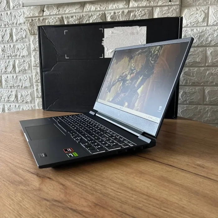 Ігровий ноутбук HP Victus 15-fb2082wm / 15.6" (1920x1080) IPS / AMD Ryzen 5 8645HS (6 (12) ядер по 4.3 - 5.0 GHz) / 8 GB DDR5 / 512 GB SSD / nVidia GeForce RTX 4050, 6 GB GDDR6, 96-bit / WebCam б/в - зображення 5