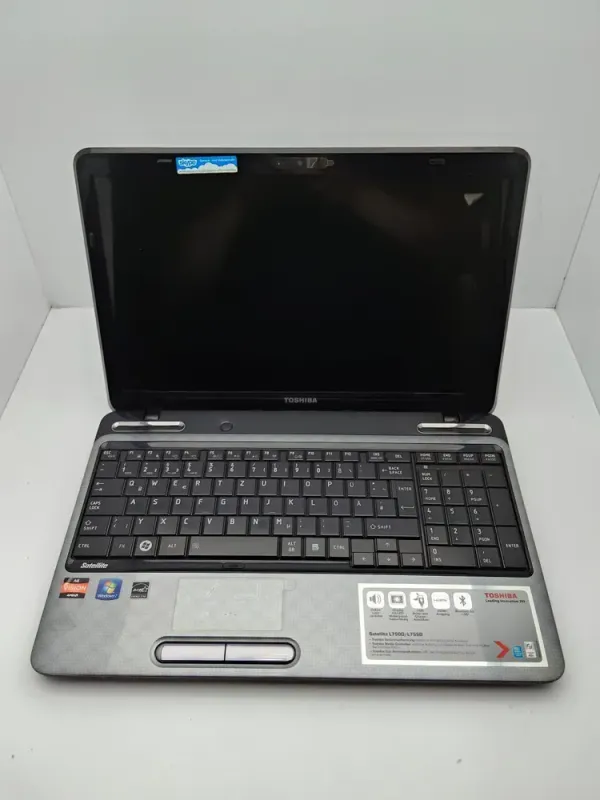 Ноутбук Toshiba Satellite L750 / 15.6" (1366x768) TN / AMD A6-3420M (2 (4) ядра по 1.5 - 2.4 GHz) / 6 GB DDR3 / 750 GB HDD / AMD Radeon HD 6520G Graphics / WebCam б/в - зображення 2