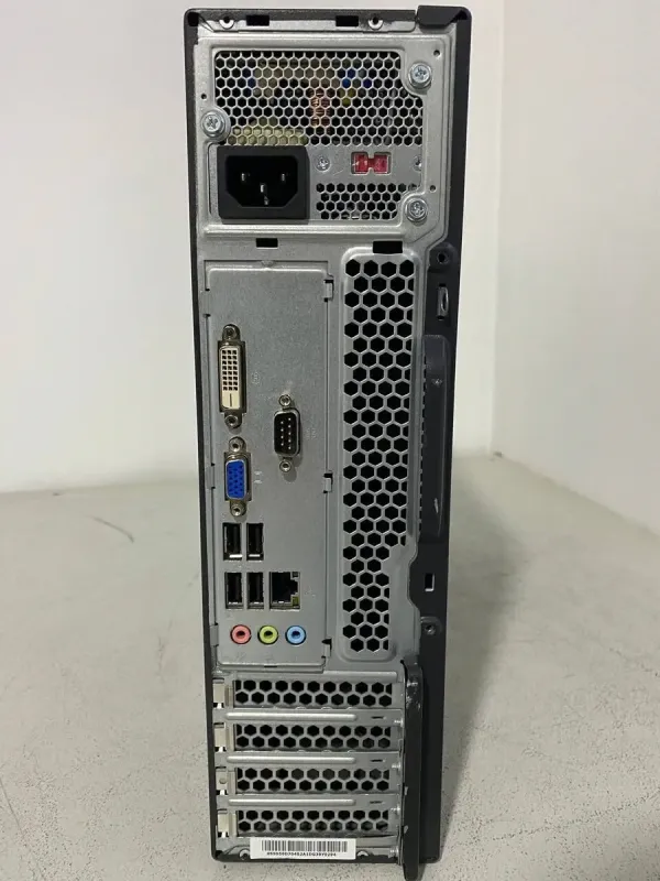 Комп'ютер Lenovo ThinkCentre Edge 72 SFF / Intel Core i5-3470S (4 ядра по 2.9 - 3.6 GHz) / 8 GB DDR3 / 250 GB HDD / Intel HD Graphics 2500 / DVD-ROM б/в - зображення 4