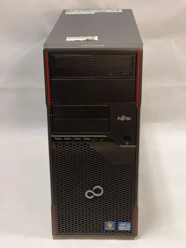 Комп'ютер Fujitsu Esprimo P710 E85 Tower / Intel Core i5-3470 (4 ядра по 3.2 - 3.6 GHz) / 8 GB DDR3 / 120 GB SSD + 500 GB HDD / Intel HD Graphics 2500 / DVD-ROM б/в - зображення 3