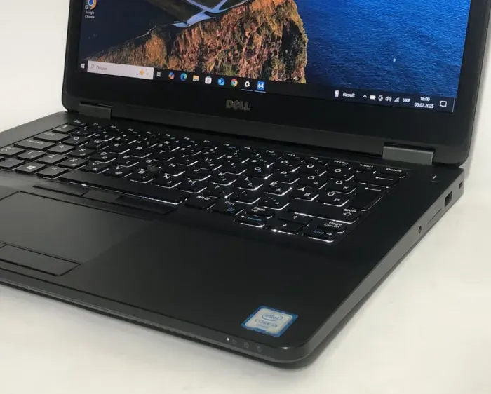 Ультрабук Б-клас Dell Latitude E5470 / 14" (1366x768) TN / Intel Core i5-6300U (2 (4) ядра по 2.4 - 3.0 GHz) / 8 GB DDR4 / 128 GB SSD / Intel HD Graphics 530 / WebCam / Win 10 Pro б/в - зображення 10