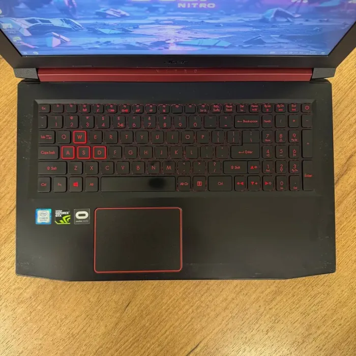 Ігровий ноутбук Б-клас Acer Nitro 5 AN515-53 / 15.6" (1920x1080) TN / Intel Core i5-8300H (4 (8) ядра по 2.3 - 4.0 GHz) / 16 GB DDR4 / 512 GB SSD / nVidia GeForce GTX 1050, 4 GB GDDR5, 128-bit / WebCam б/в - зображення 7