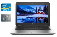 Нетбук HP EliteBook 820 G3 / 12.5" (1366x768) TN / Intel Core i7-6700U (4 (8) ядра по 3.4 - 4.0 GHz) / 8 GB DDR3 / 240 GB SSD / Intel HD Graphics 530 / WebCam / Fingerprint / Windows 10 б/в